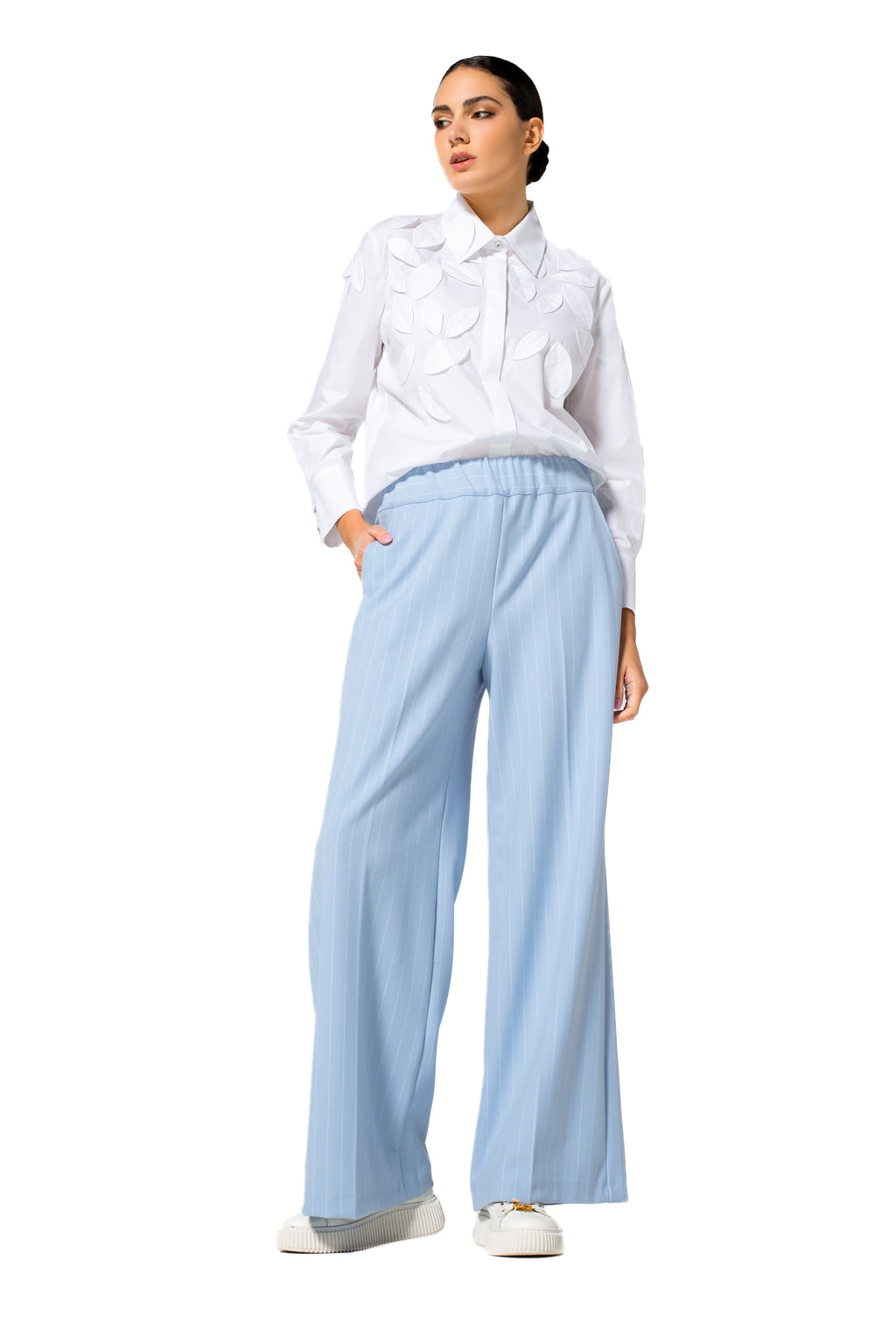 Blouses lange mouw wit Caroline Biss