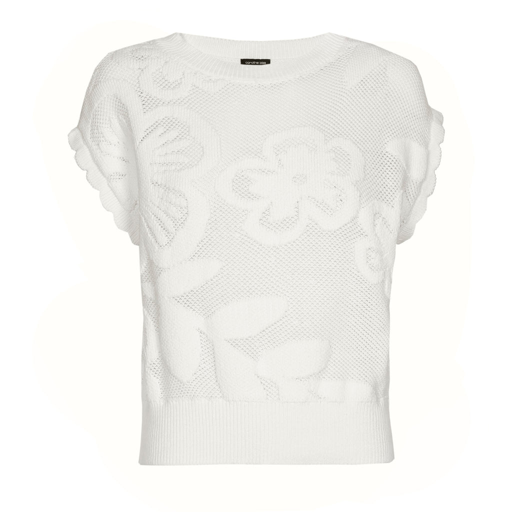 T-shirts korte mouw beige Caroline Biss