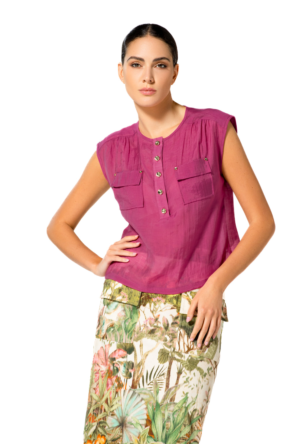 Tops roze Caroline Biss