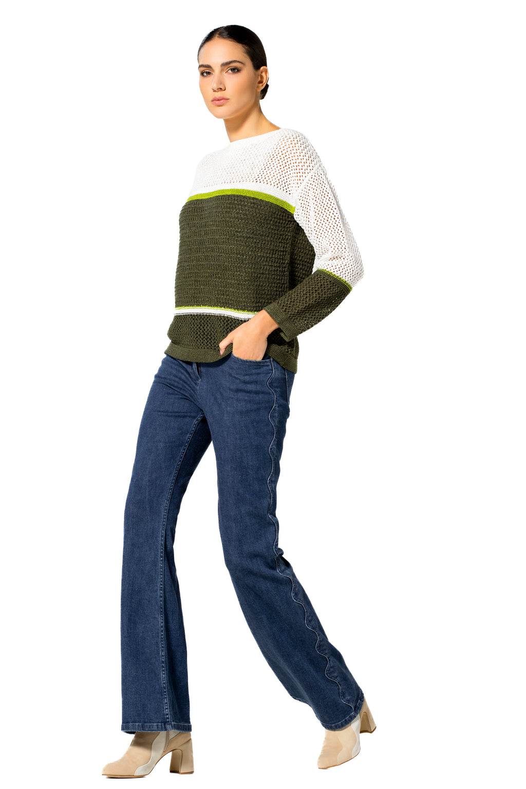Jeans blauw Caroline Biss