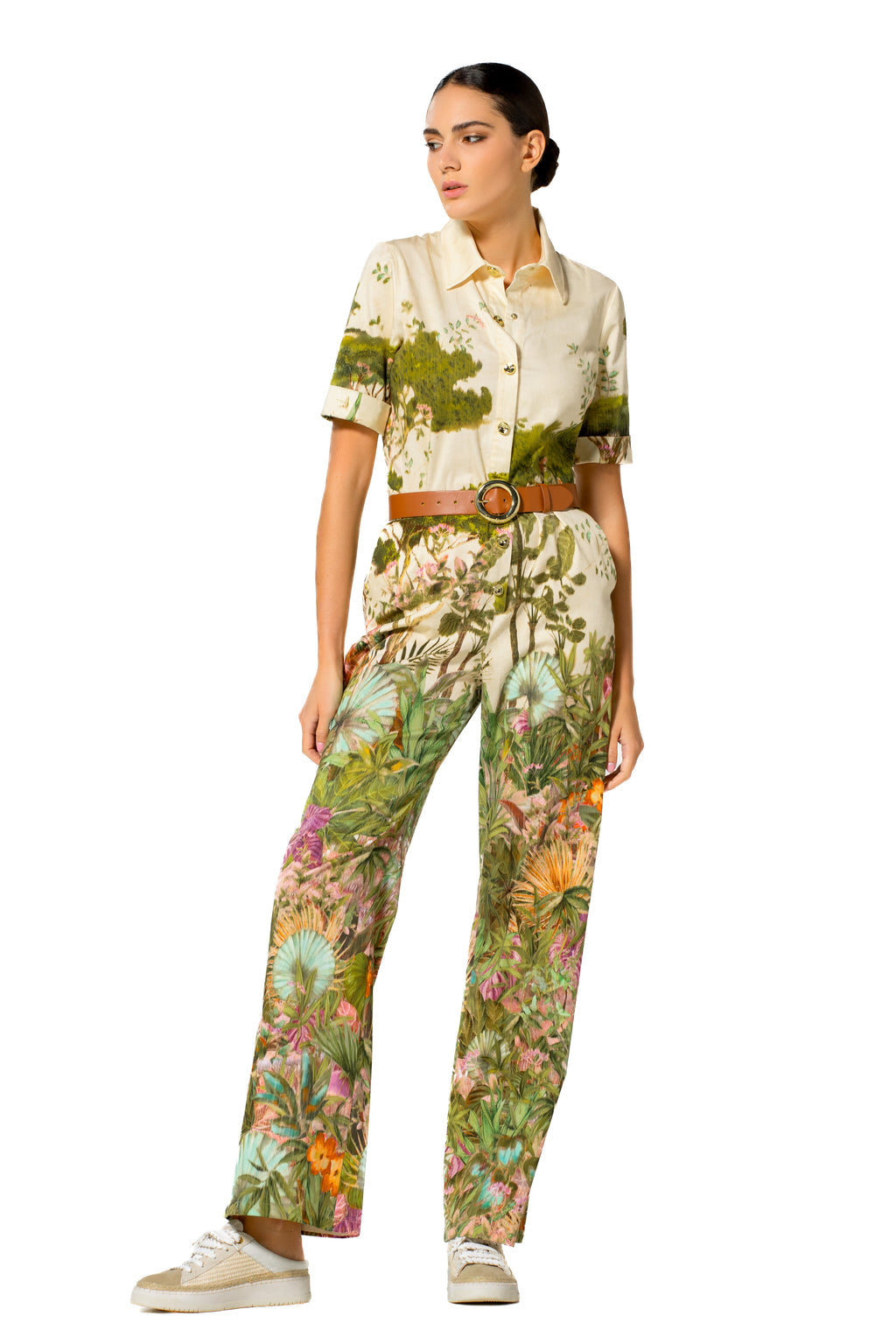 Jumpsuits korte mouw multicolor Caroline Biss