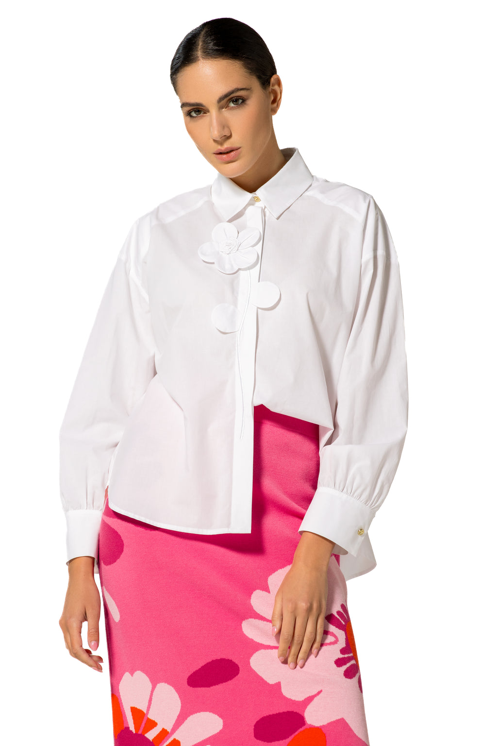 Blouses lange mouw wit Caroline Biss