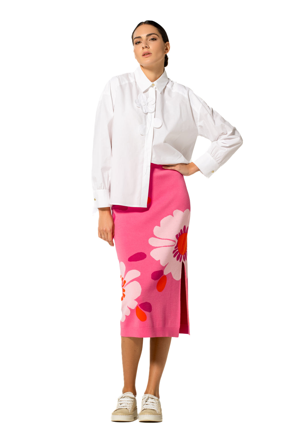 Blouses lange mouw wit Caroline Biss