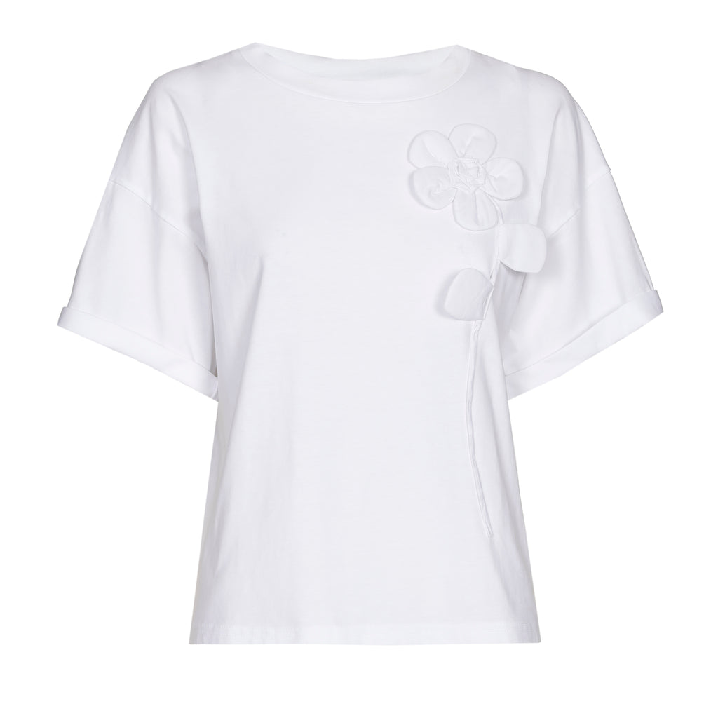 T-shirts korte mouw wit Caroline Biss