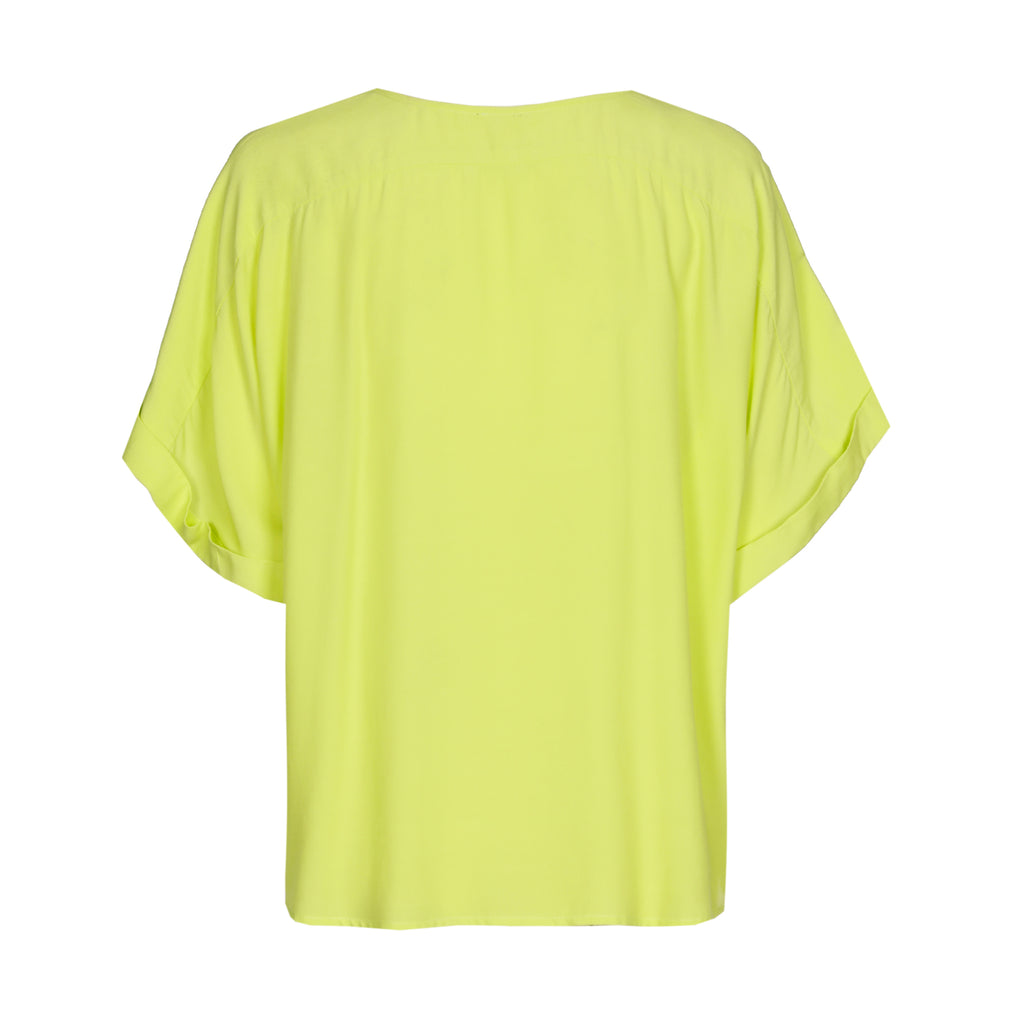 Blouses korte mouw groen Caroline Biss