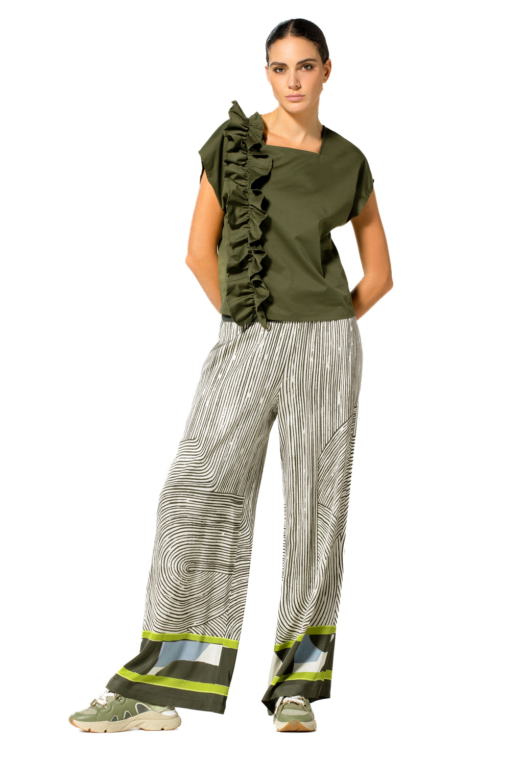 Broeken multicolor Caroline Biss