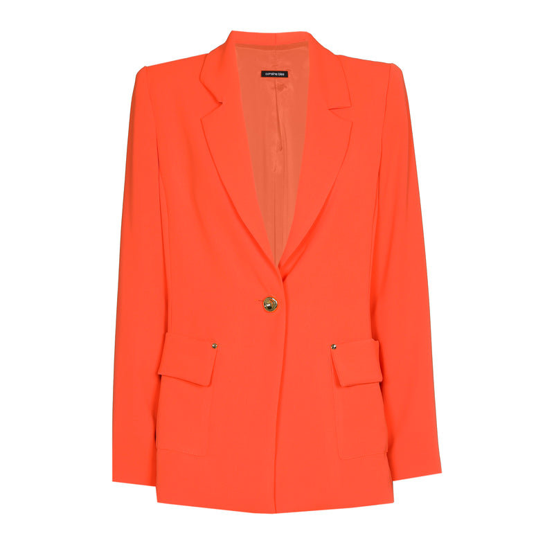 Blazers rood Caroline Biss