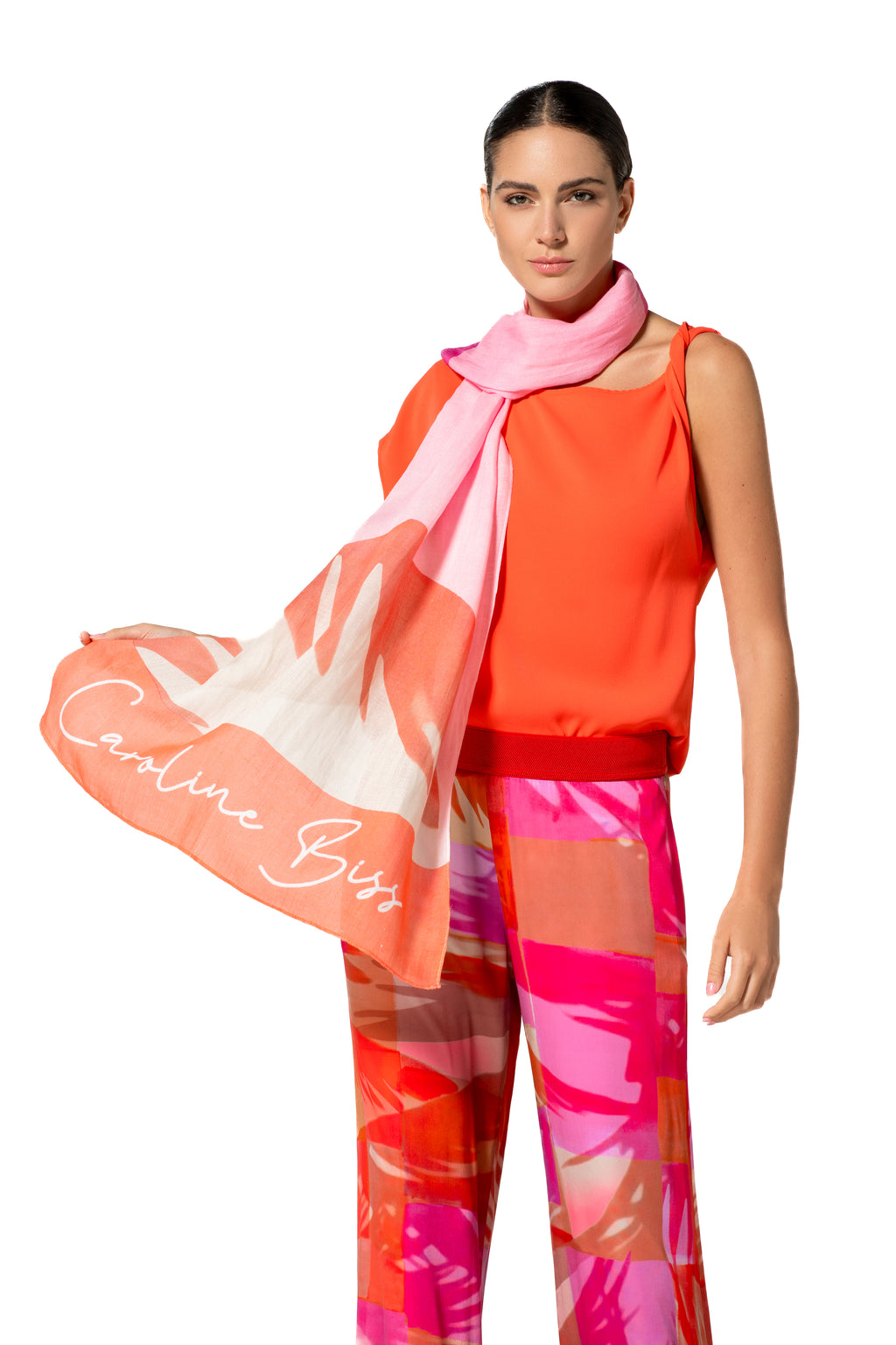 Tops rood Caroline Biss