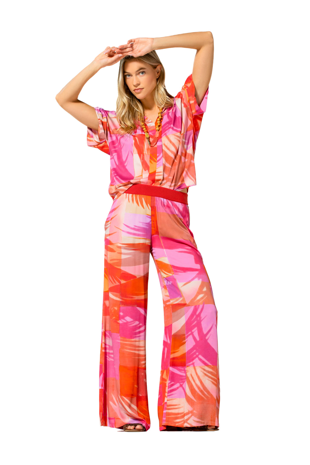Blouses korte mouw multicolor Caroline Biss