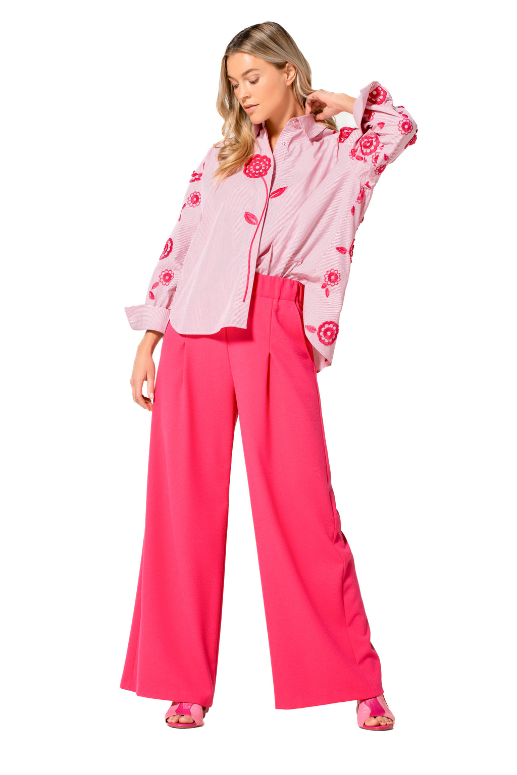 Broeken rood Caroline Biss