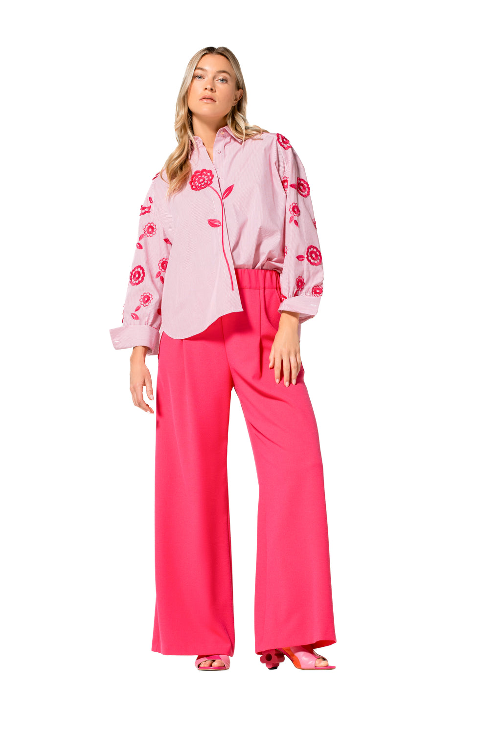 Broeken rood Caroline Biss