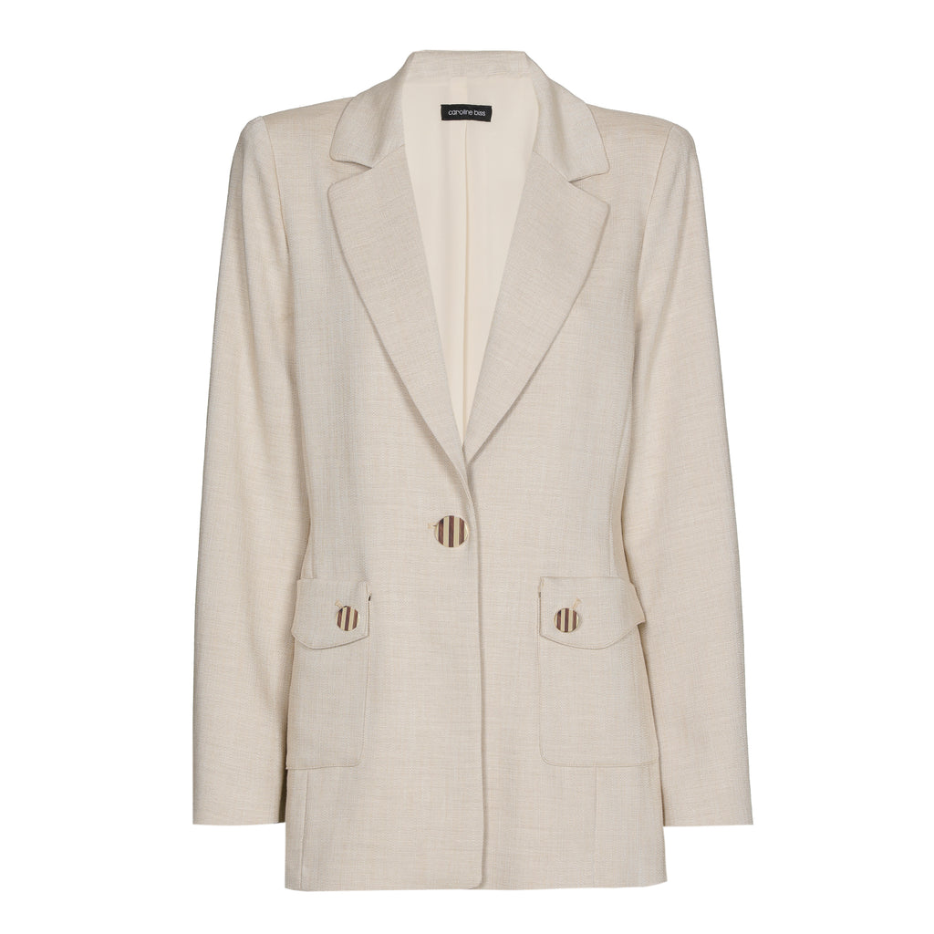 Blazers beige Caroline Biss