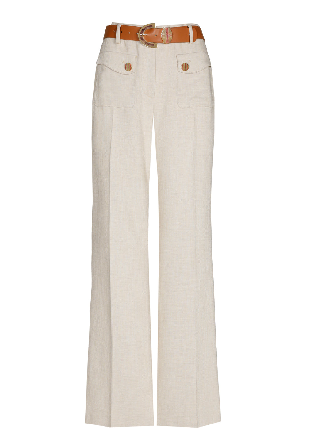 Broeken beige Caroline Biss