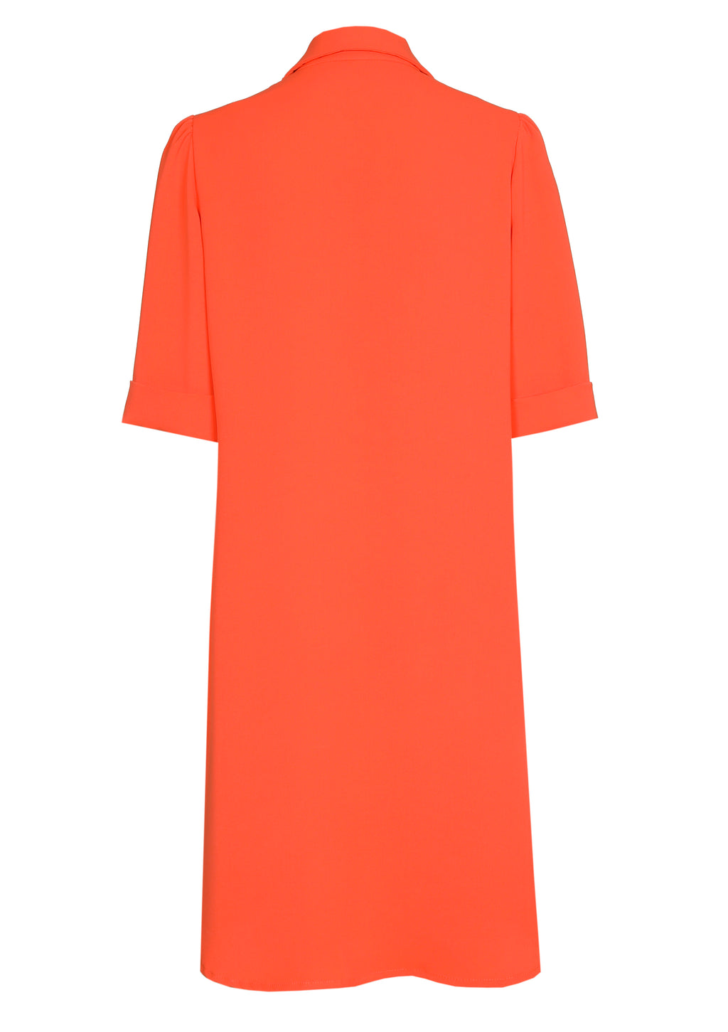 Jurken lange mouw rood Caroline Biss