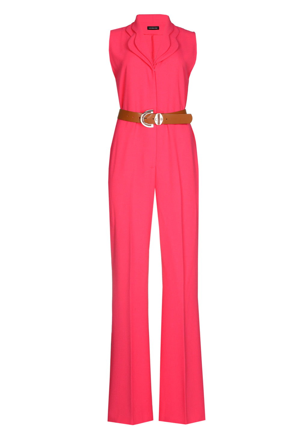 Jumpsuits korte mouw rood Caroline Biss