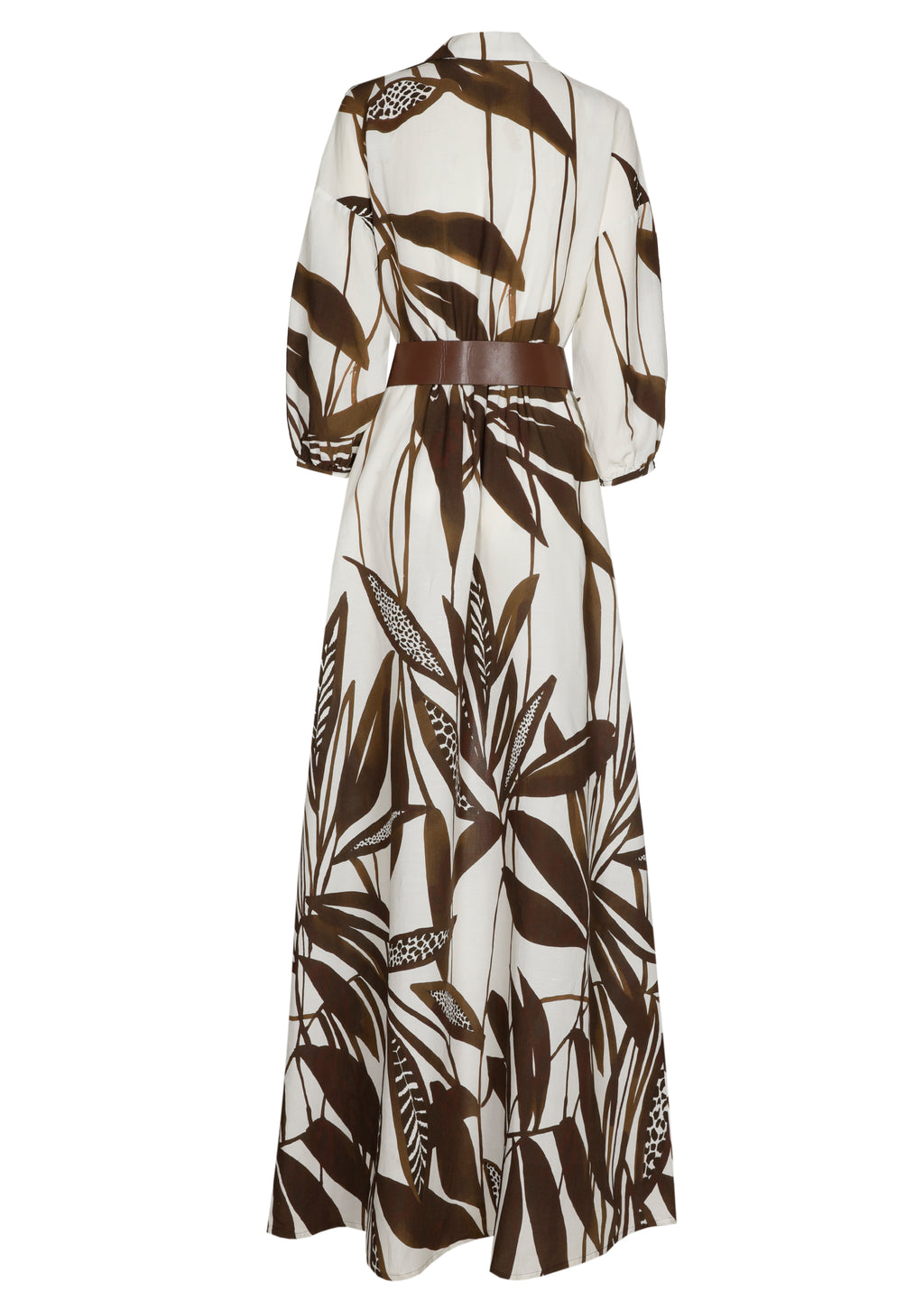 Jurken lange mouw multicolor Caroline Biss