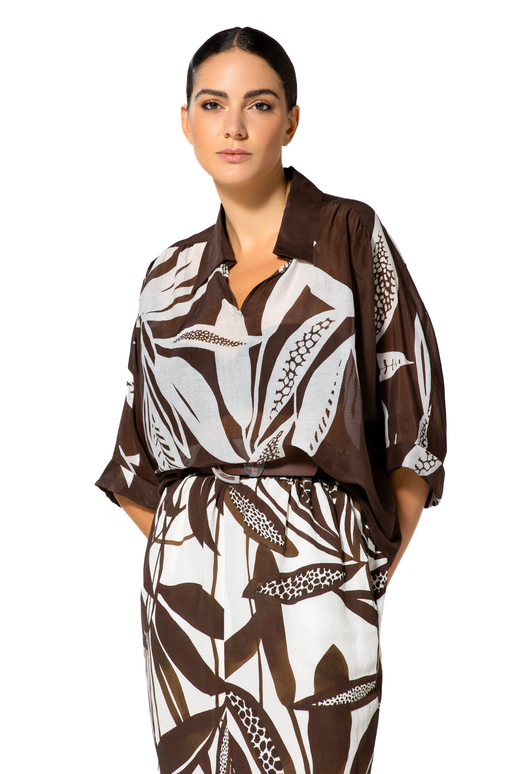 Blouses lange mouw multicolor Caroline Biss