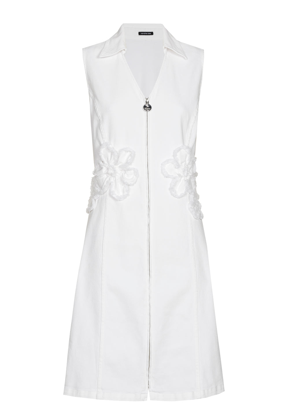 Jurken zonder mouw wit Caroline Biss