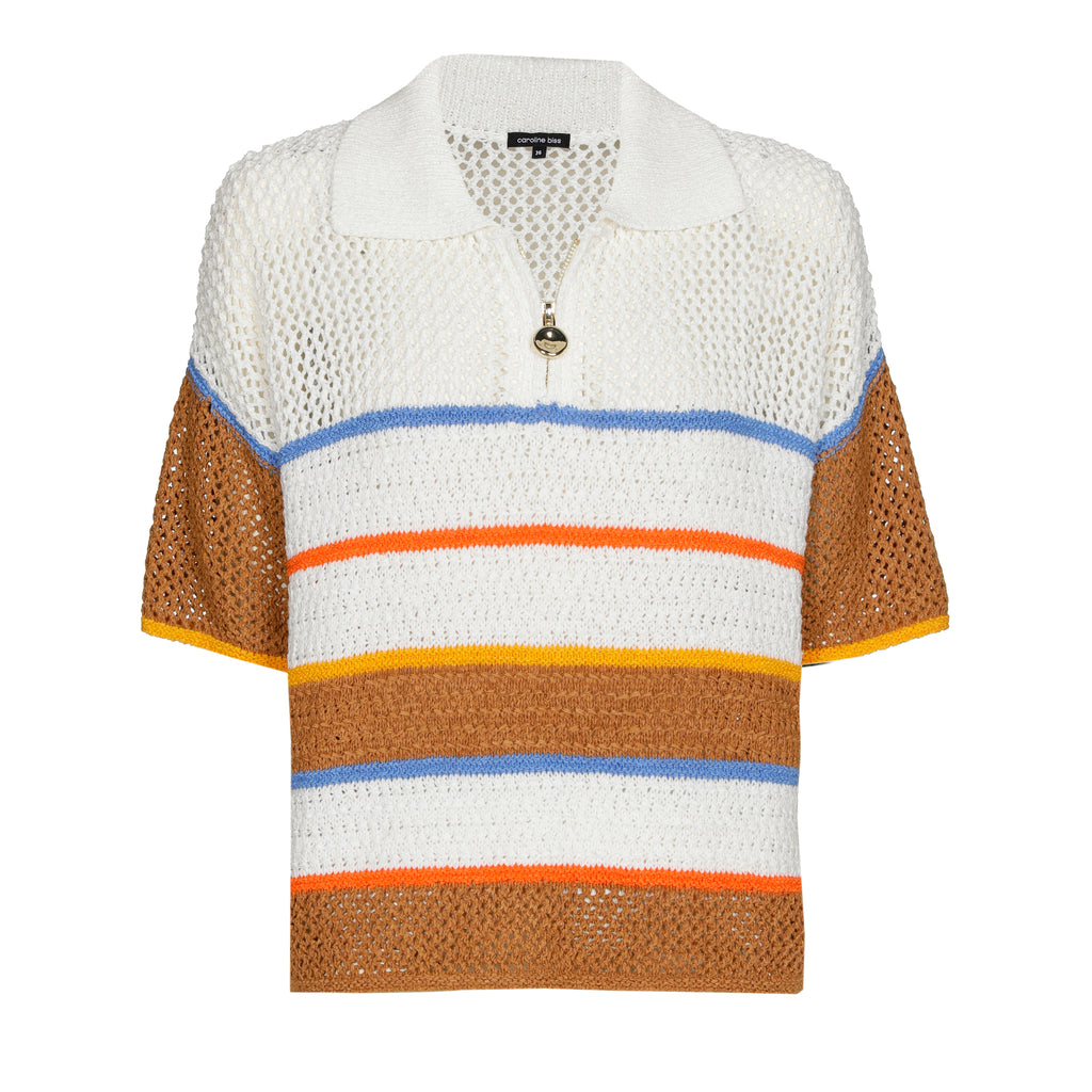 Polo's korte mouw multicolor Caroline Biss