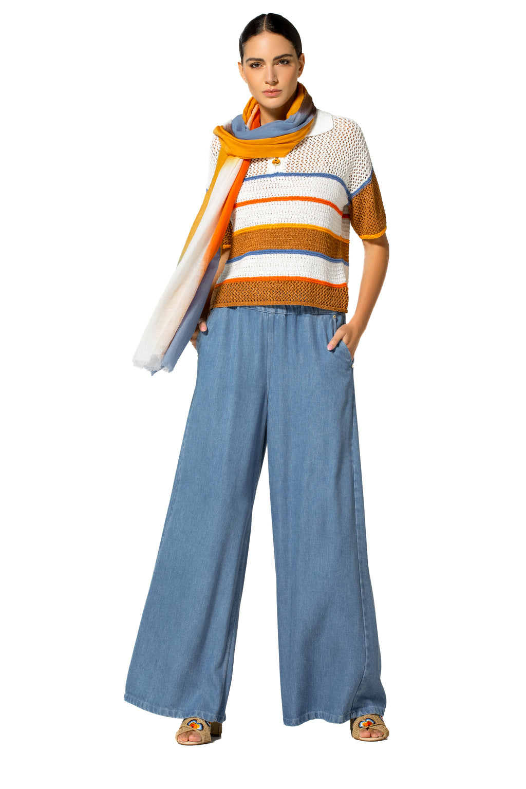 Polo's korte mouw multicolor Caroline Biss