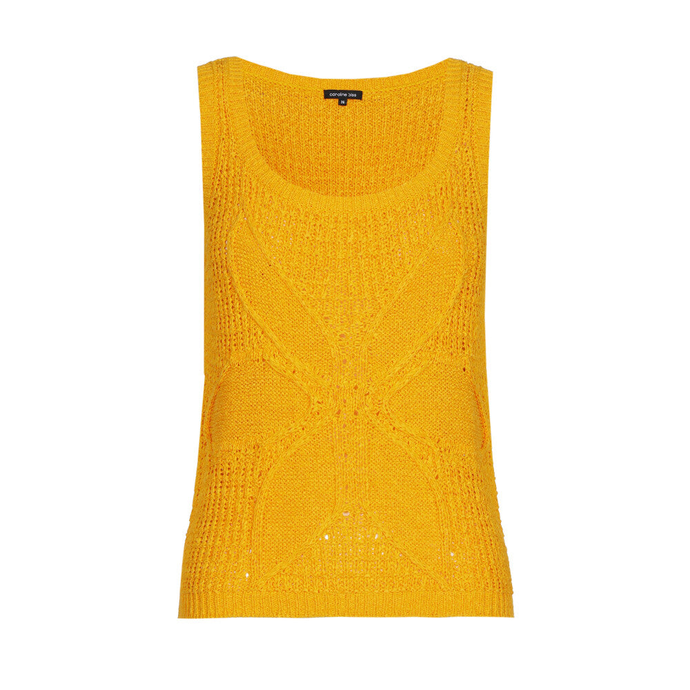 Tops oranje Caroline Biss
