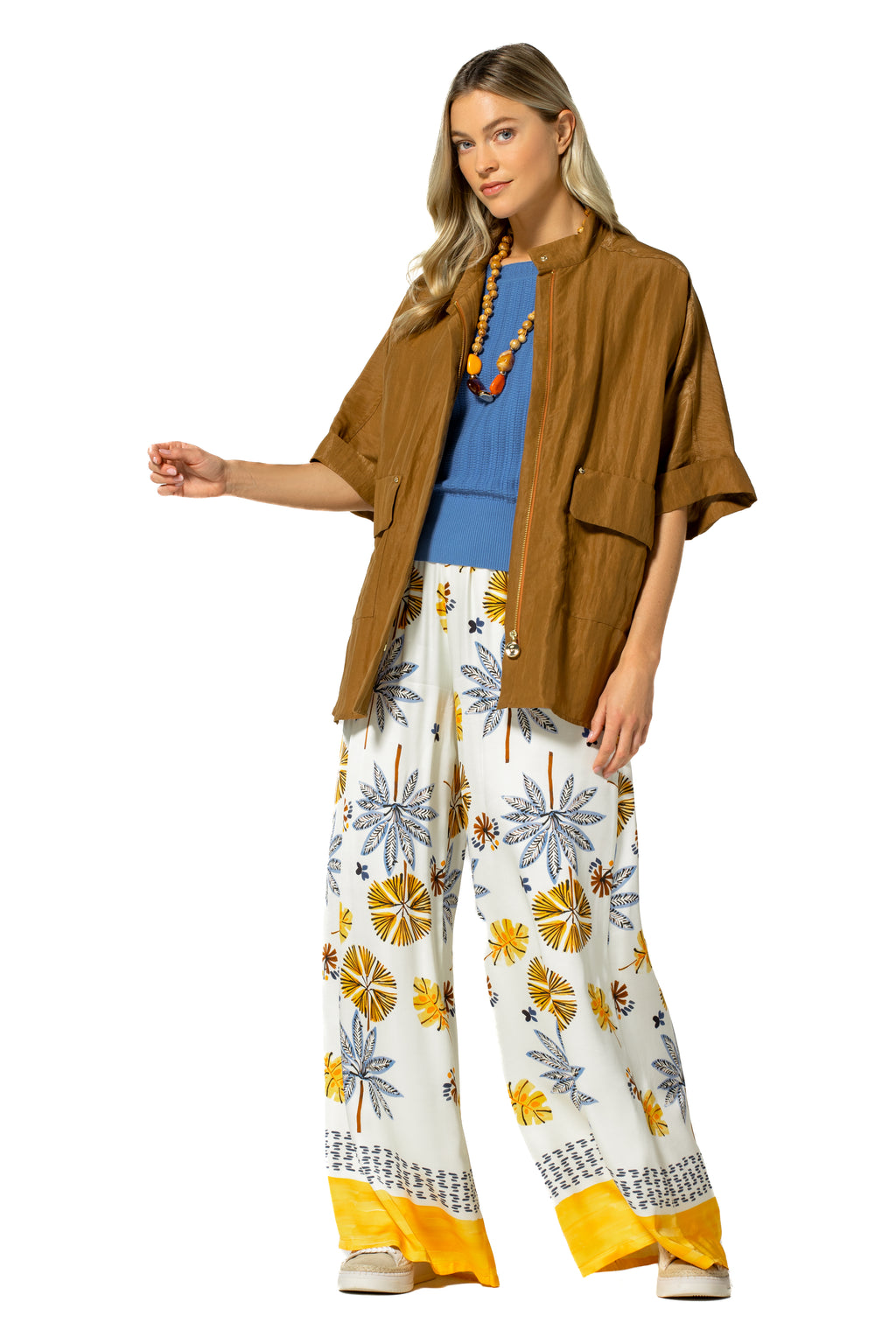 Pulls blauw Caroline Biss