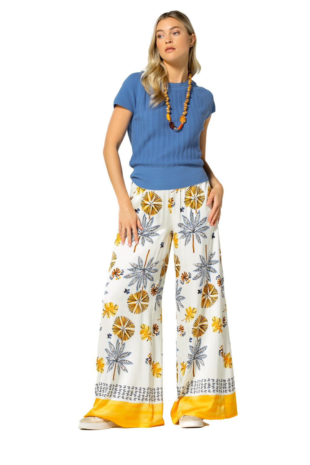 Pulls blauw Caroline Biss