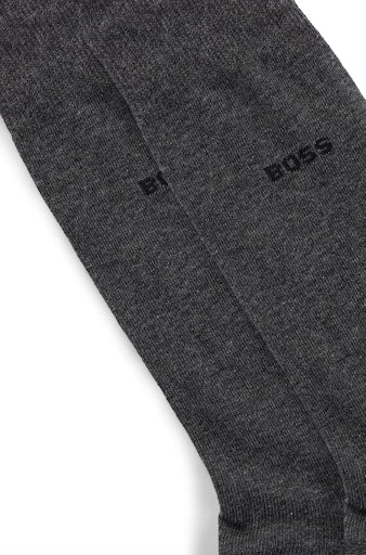 Kousen grijs Boss Men Black
