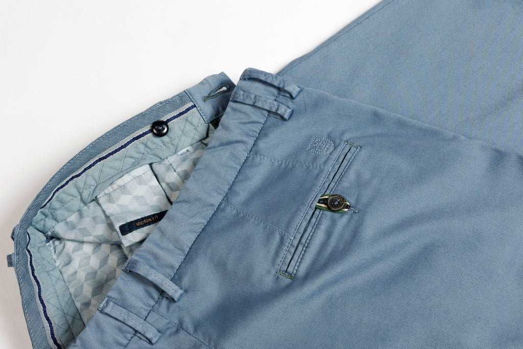 Broeken blauw Zilton