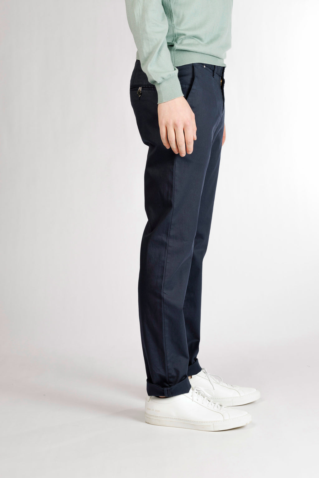 Broeken navy Zilton