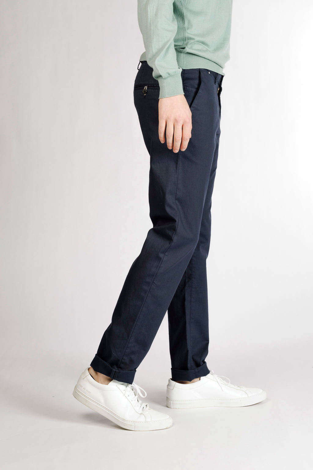 Broeken navy Zilton