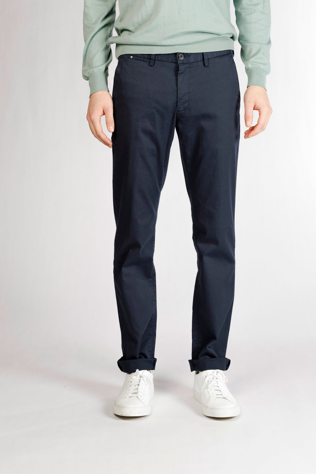 Broeken navy Zilton