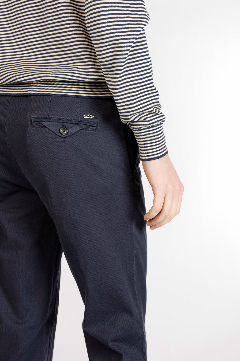Broeken navy Zilton