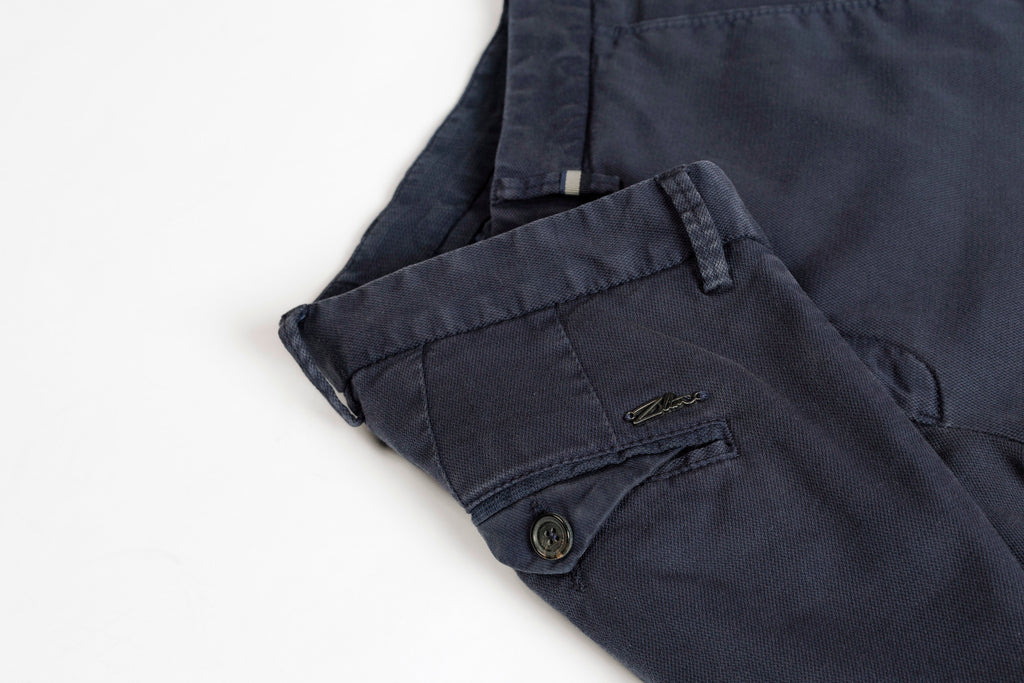 Broeken navy Zilton