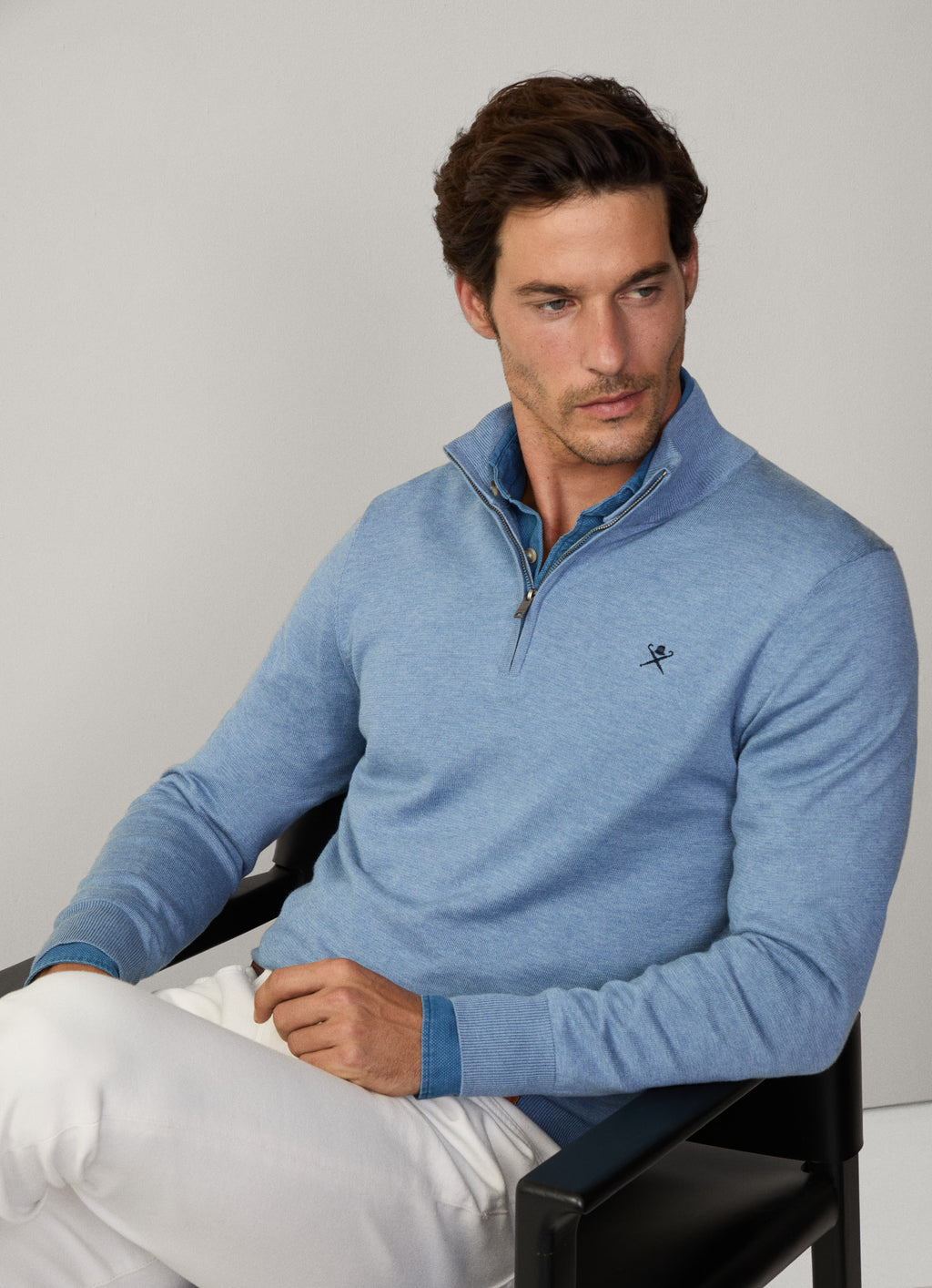 Pulls blauw Hackett London