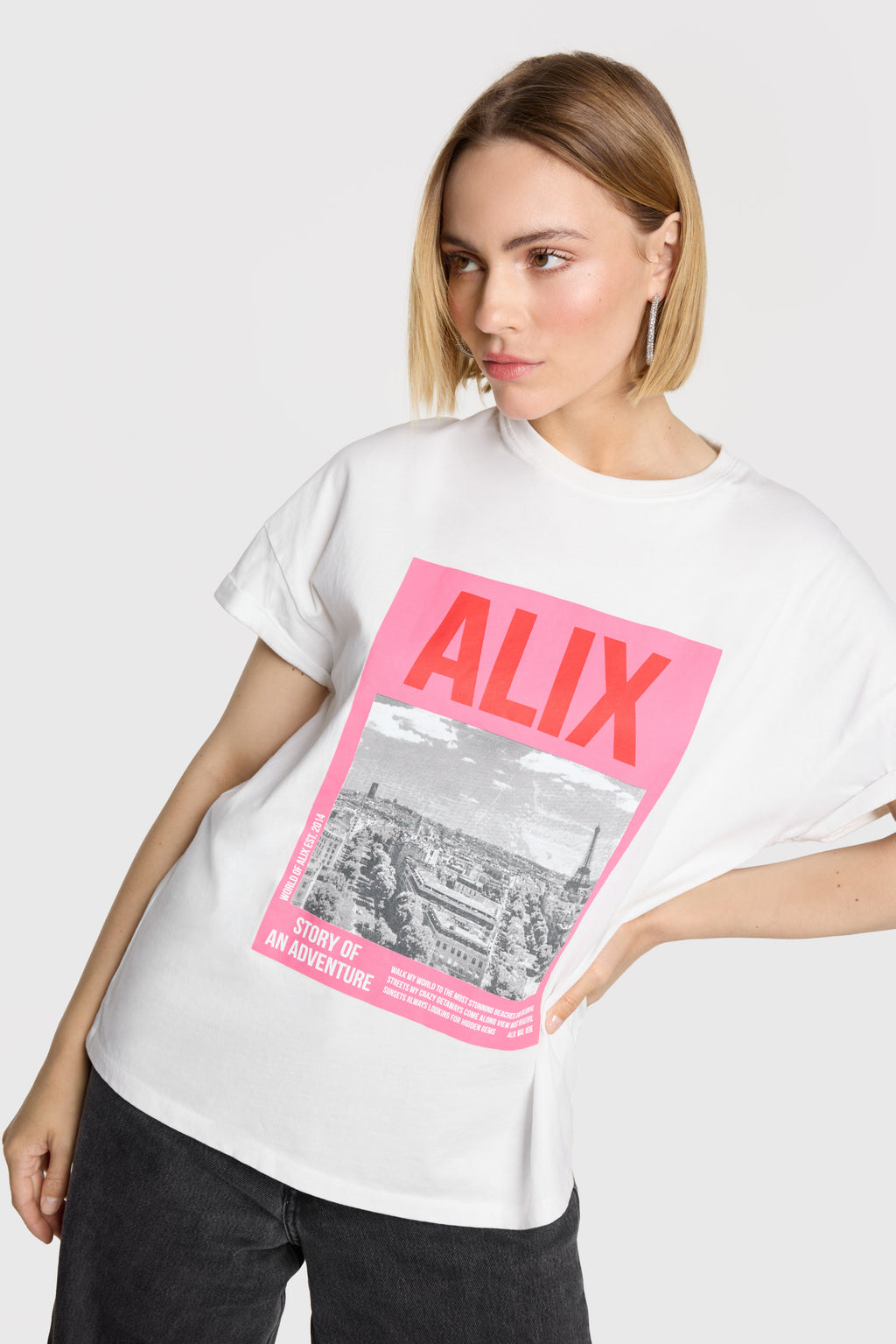 T-shirts korte mouw wit ALIX The Label