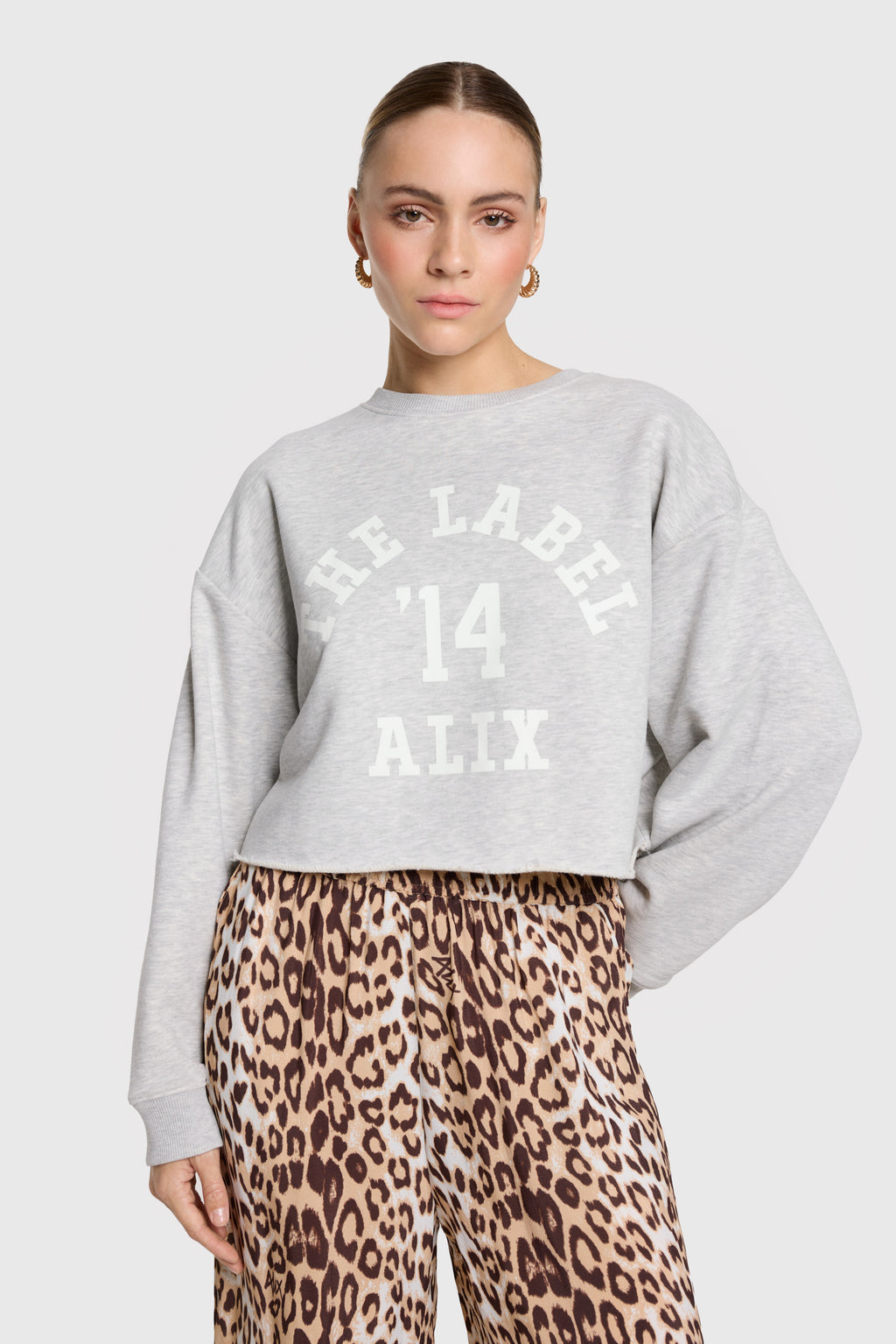 Sweaters grijs ALIX The Label