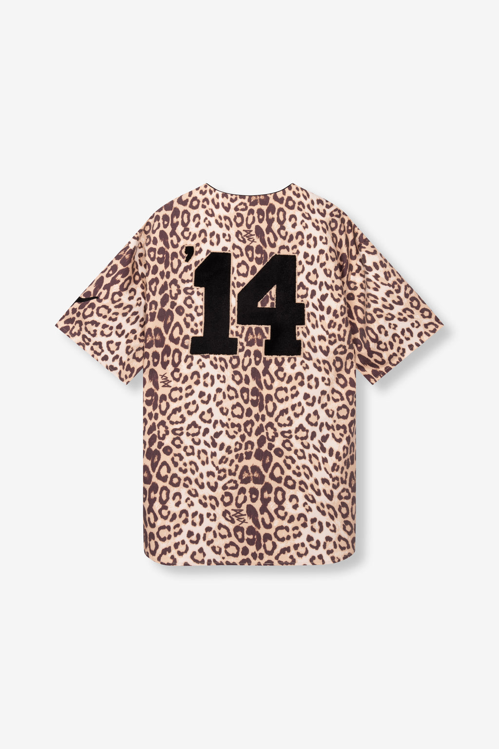 Jurken korte mouw bruin ALIX The Label