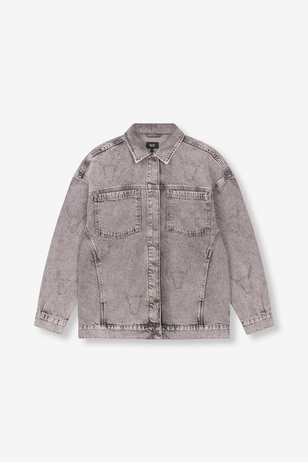 Jeansjassen grijs ALIX The Label