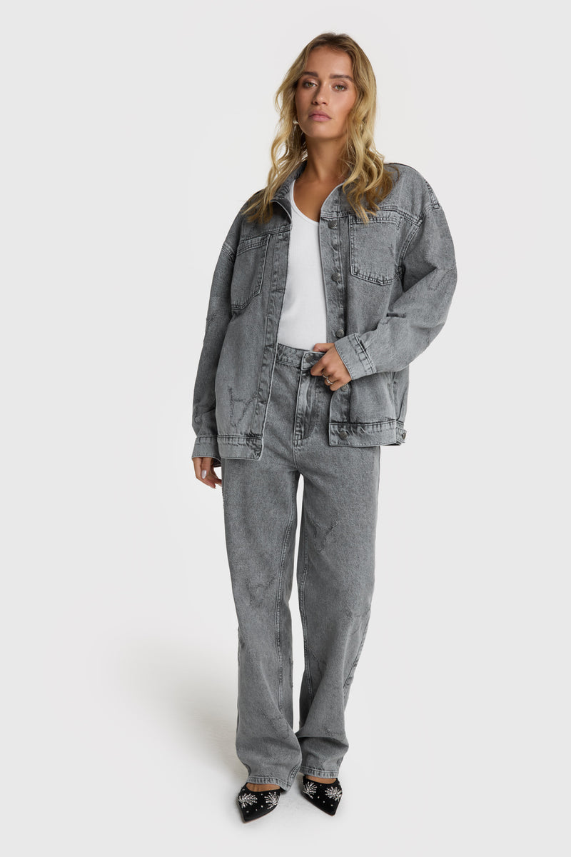 Jeans grijs ALIX The Label