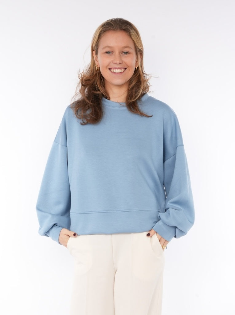 Sweaters blauw BLACK ROSE