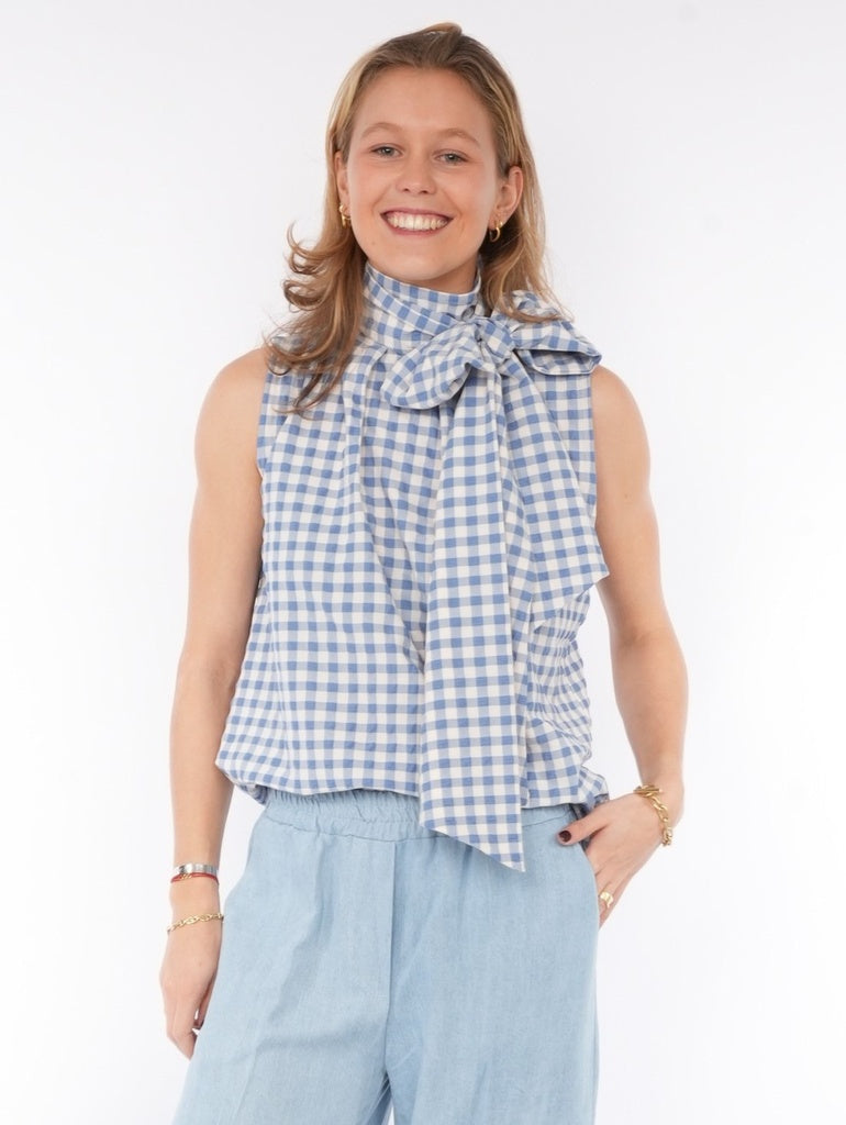 Tops blauw BLACK ROSE