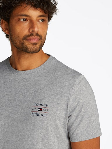 T-shirts korte mouw grijs Tommy Hilfiger