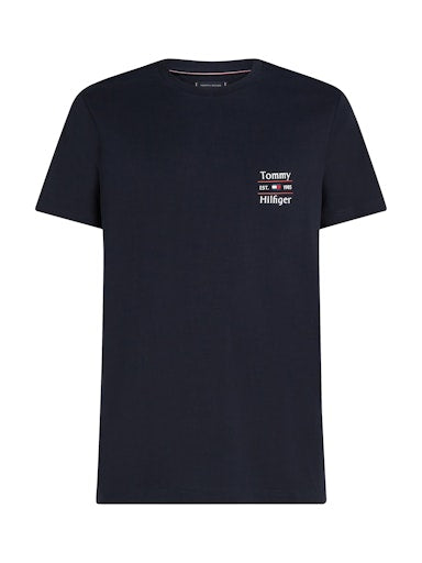 T-shirts korte mouw navy Tommy Hilfiger