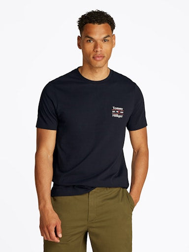 T-shirts korte mouw navy Tommy Hilfiger