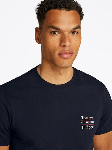 T-shirts korte mouw navy Tommy Hilfiger