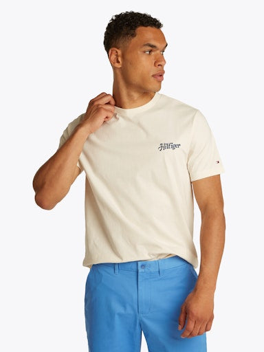 T-shirts korte mouw beige Tommy Hilfiger