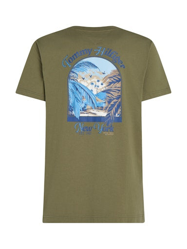 T-shirts korte mouw groen Tommy Hilfiger