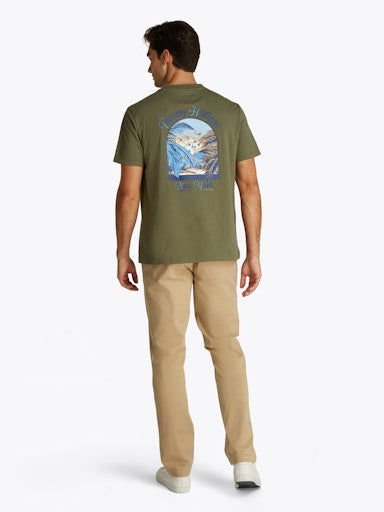 T-shirts korte mouw groen Tommy Hilfiger