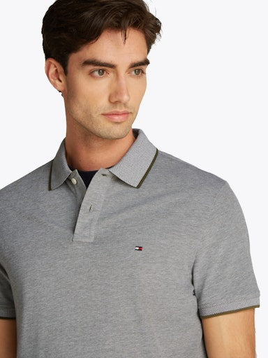 Polo's korte mouw groen Tommy Hilfiger
